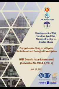 27.2 MD-4 Draft Analysis of Geotechnical and Geological Studies-DMR Seismic Hazard Assessment_URP/RAJUK/S-5-এর কভার ইমেজ